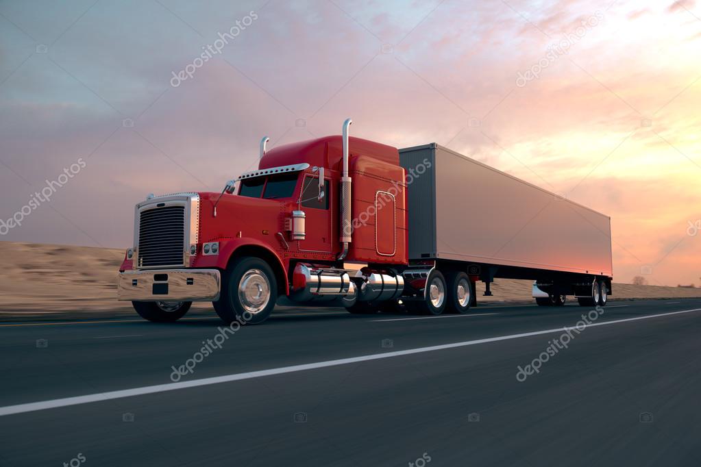 Anhänger mit verzurrtem Equipment für den Außeneinsatz